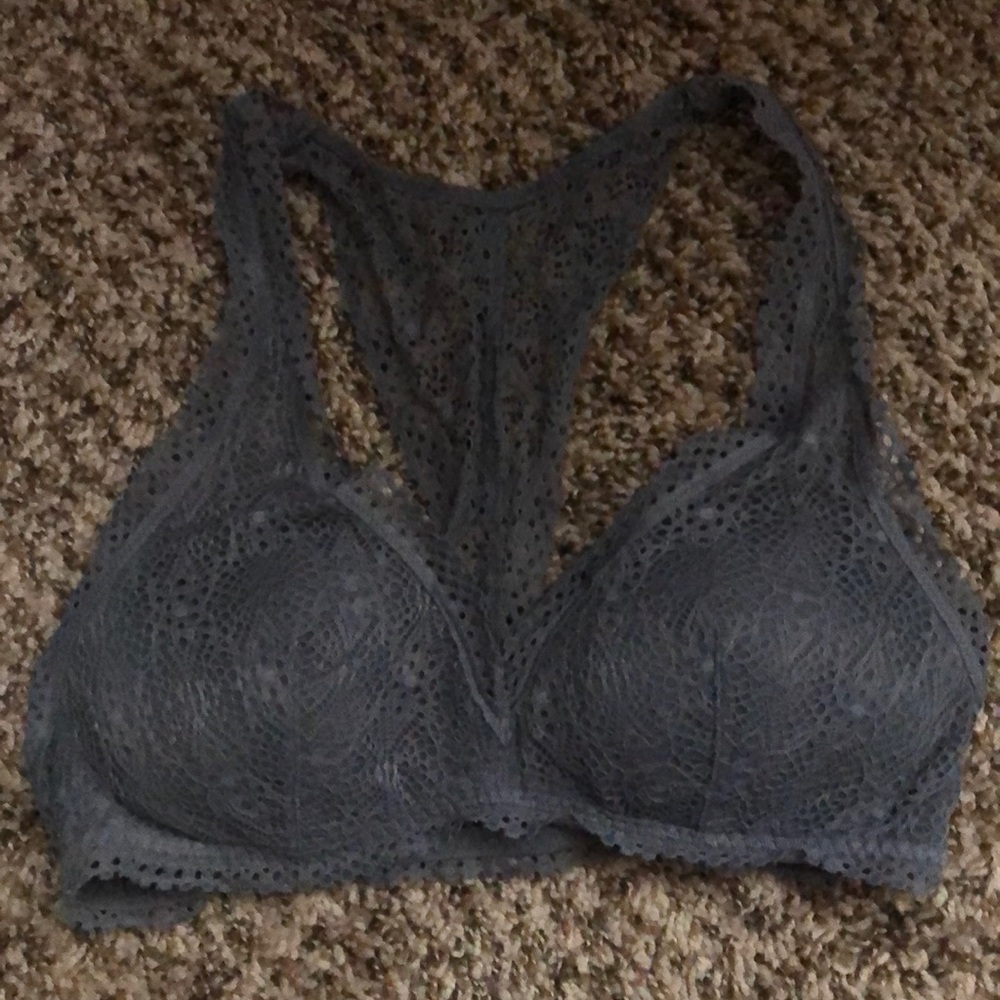 Gray bralette